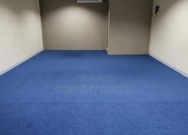 Blue 4mm Thick Wall to Wall Indoor Flooring Solutions - main view