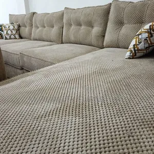 Brown Bubble Fabric Sofas