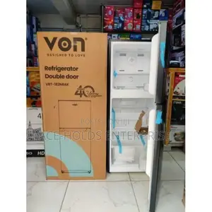 Von 181l Double Door Refrigerator Total No Frost