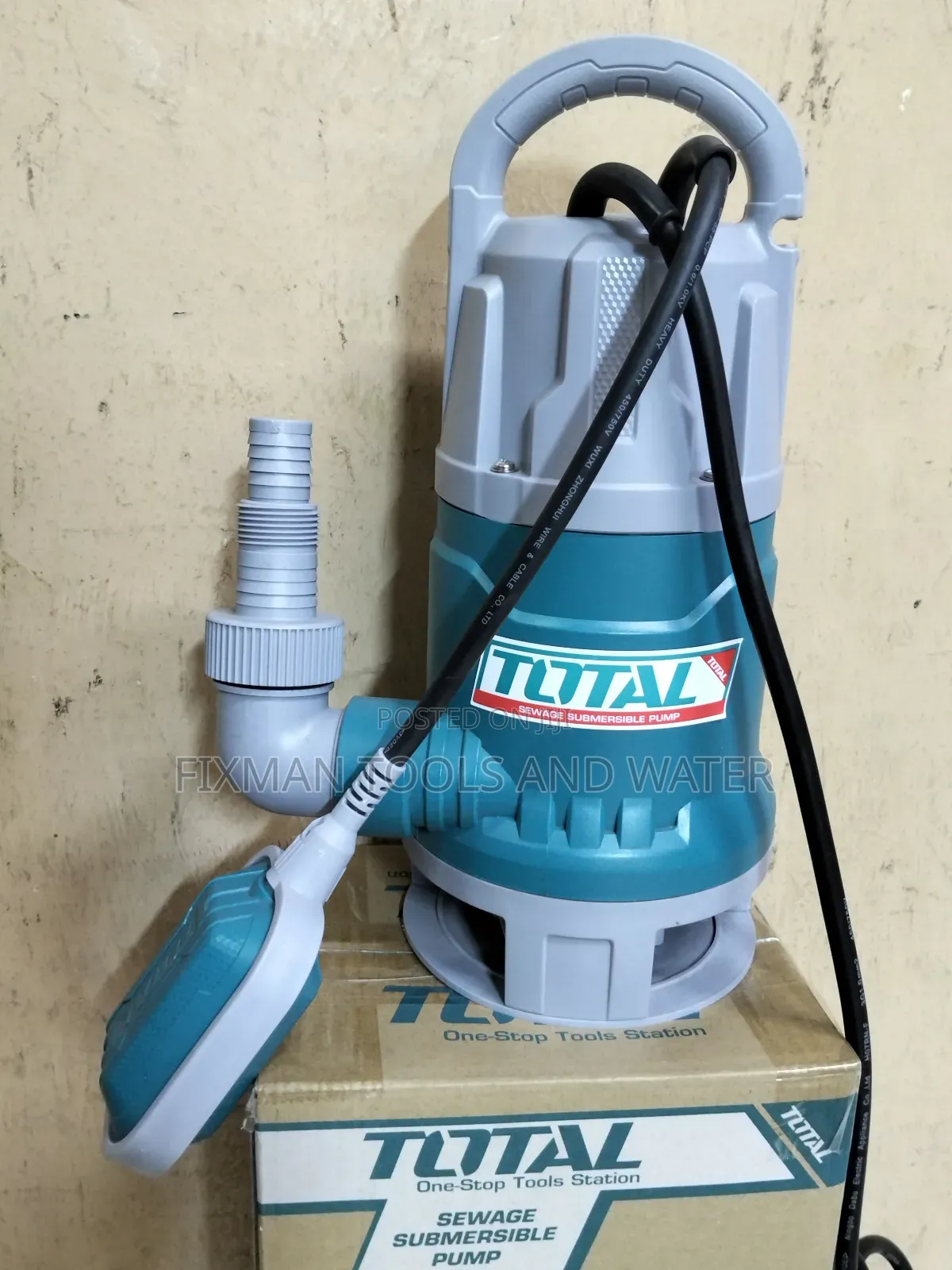 High Pressure Drainage Sewage Pump 1 Hp 217l/Min