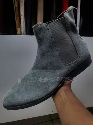 Quality Leather Handmade Sued Chelsea Boots