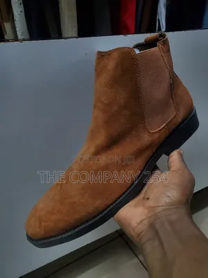 Quality Leather Handmade Sued Chelsea Boots