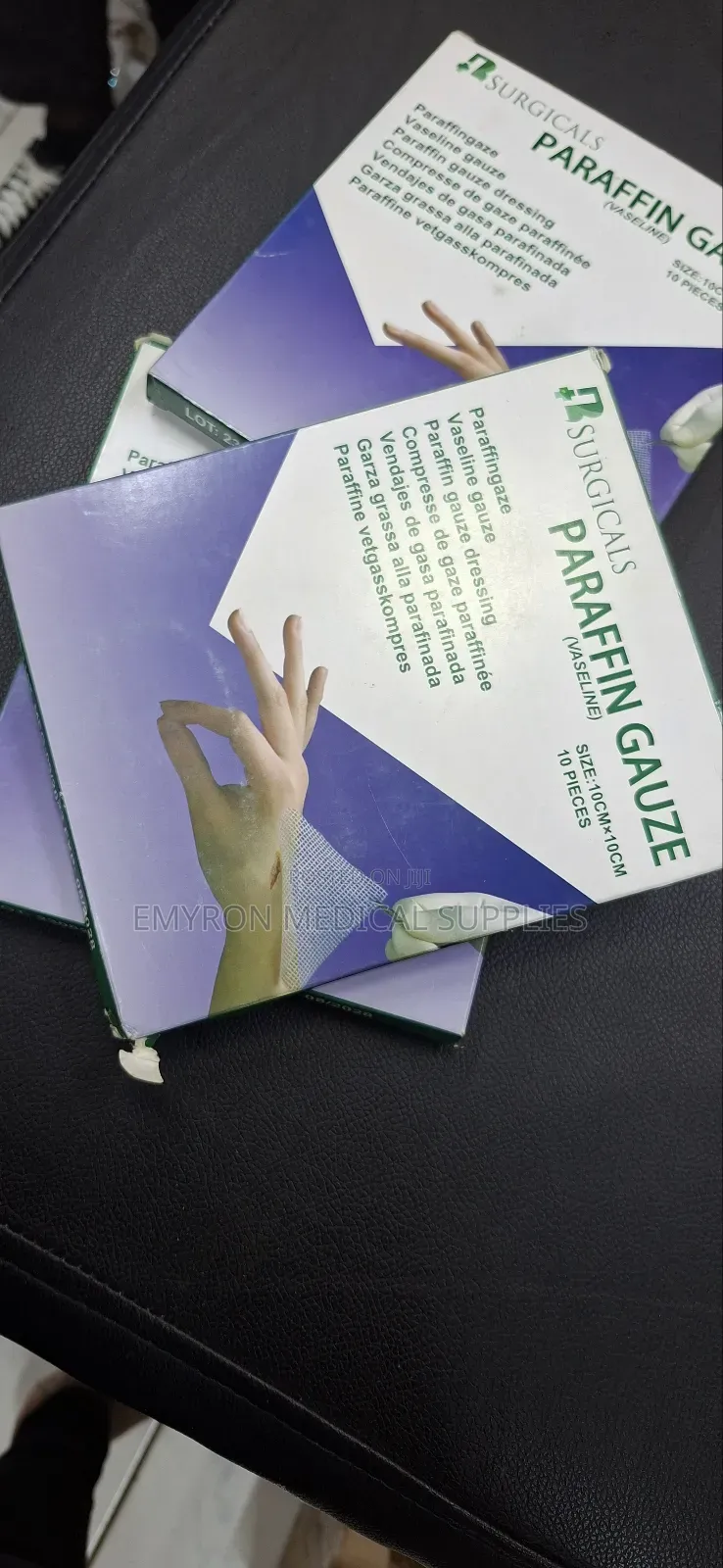 Paraffin Gauze(10*10)10 Pieces