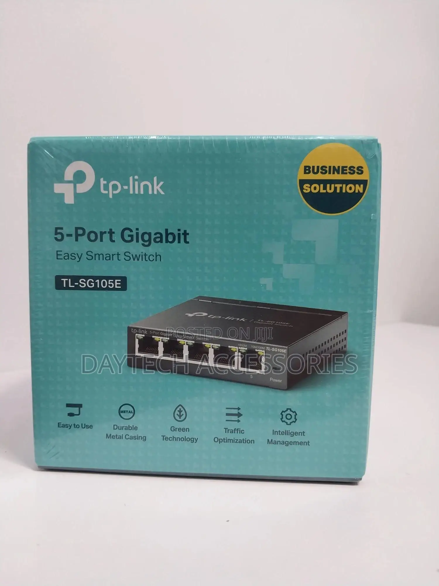 Tp-Link Tl-Sg105e 5-Port Gigabit Easy Smart Switch.