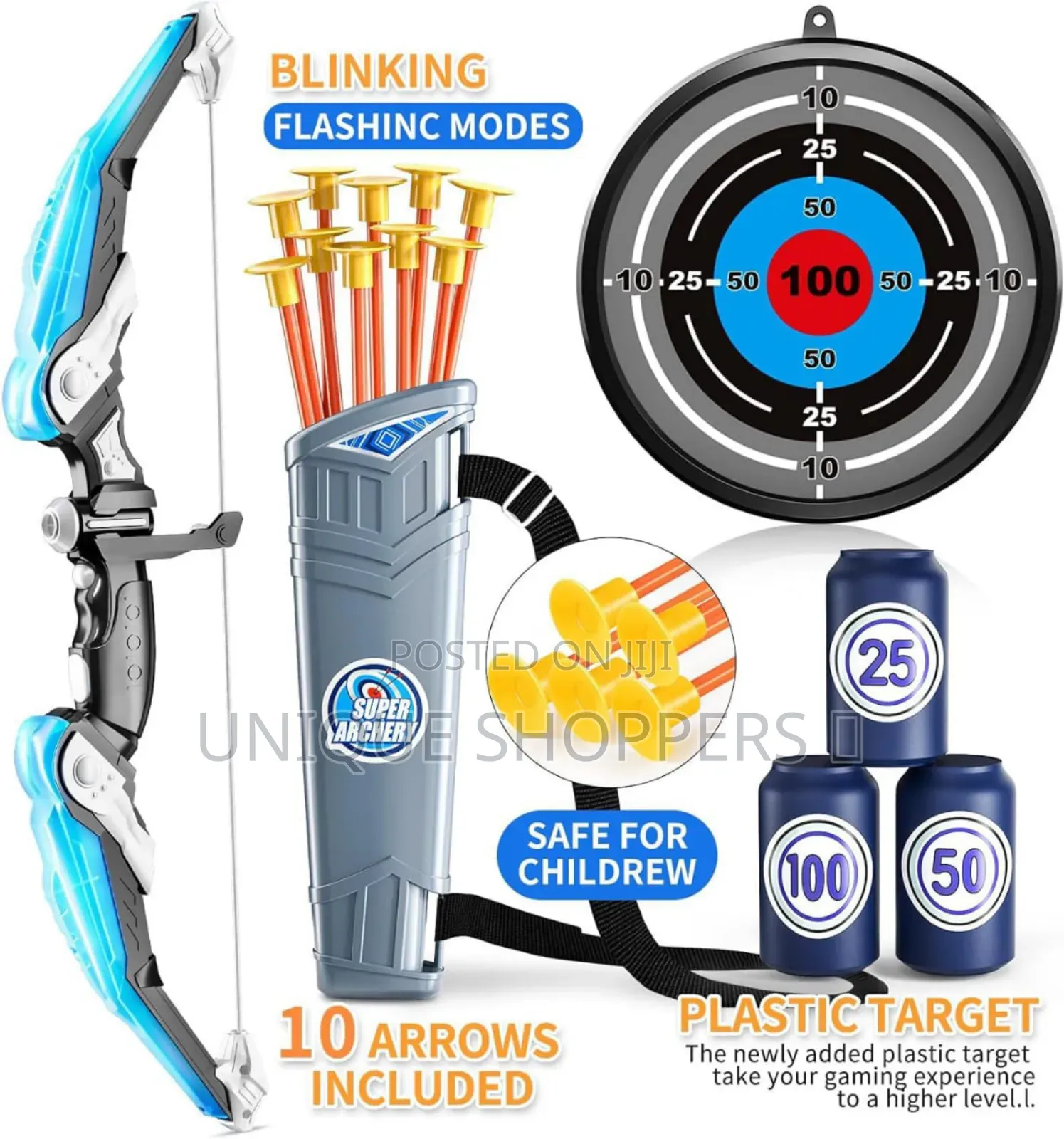 Led Super Archery Kit* Arrow Dart Set