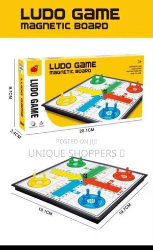 Ludo Magnetic Gameboard* Eco Friendly Plastic Perfect Fo - main view