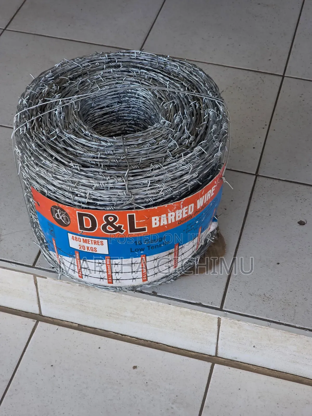 610m Barbed Wire Fence