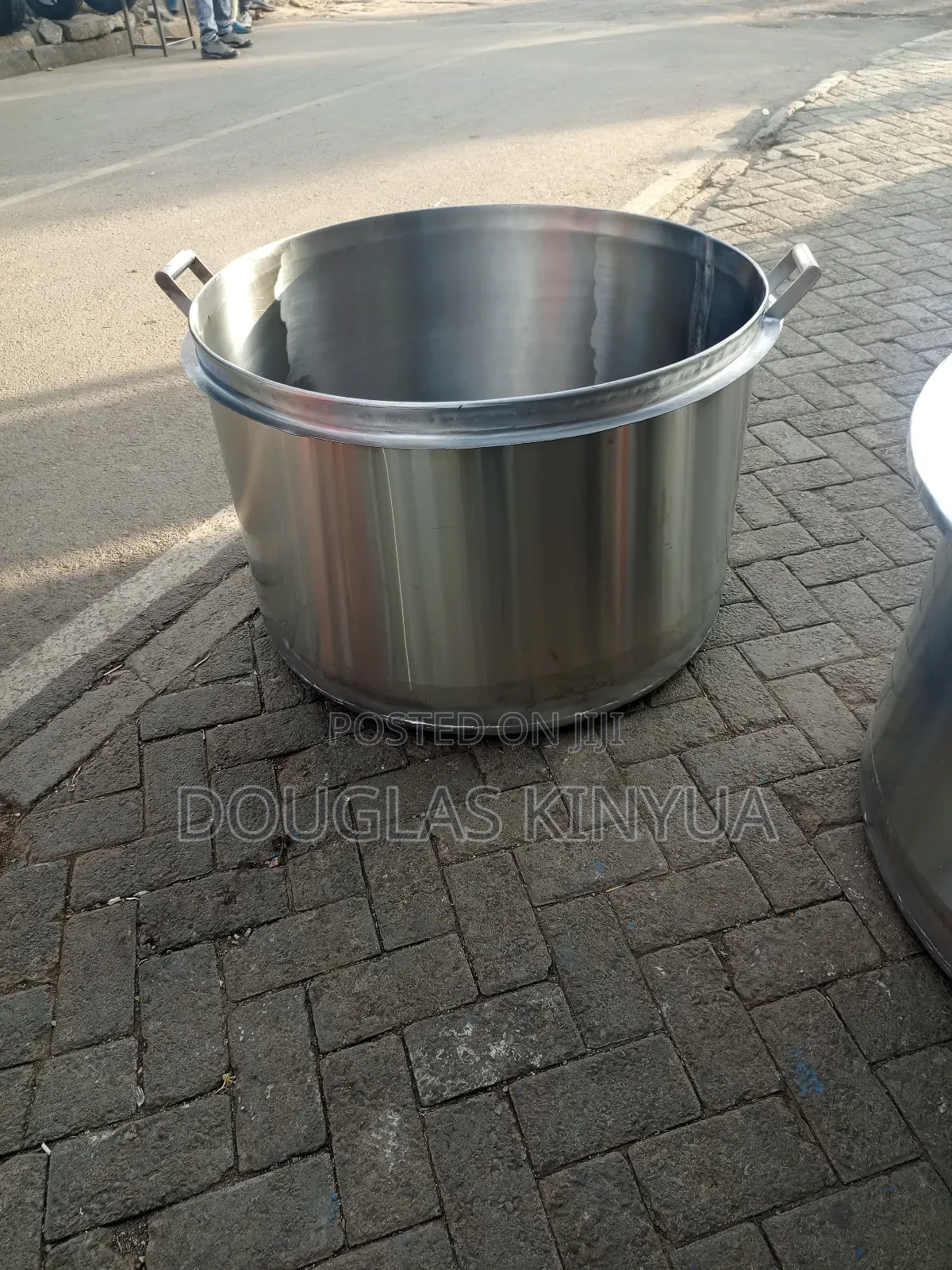 Stainless Steel Commercial Energy Saving Jiko 400ltrs