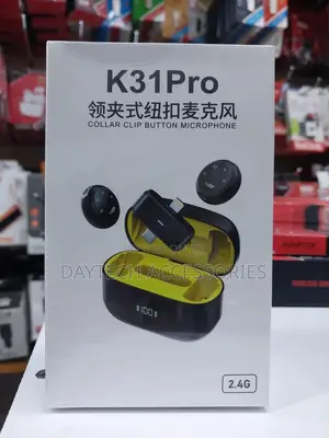 Pro Collar Clip Button Wireless 2.4g Microphone.