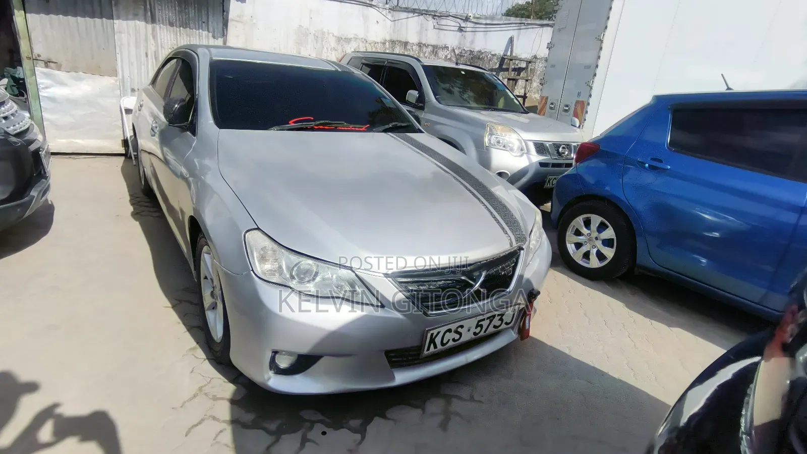 Toyota Mark X 2011 Silver