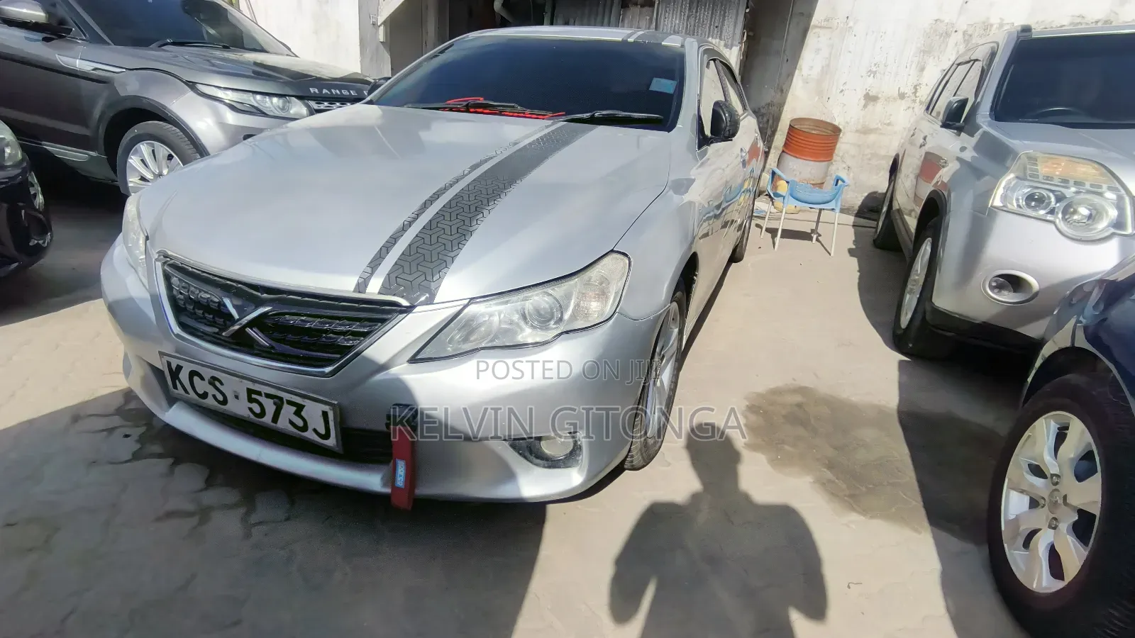 Toyota Mark X 2011 Silver