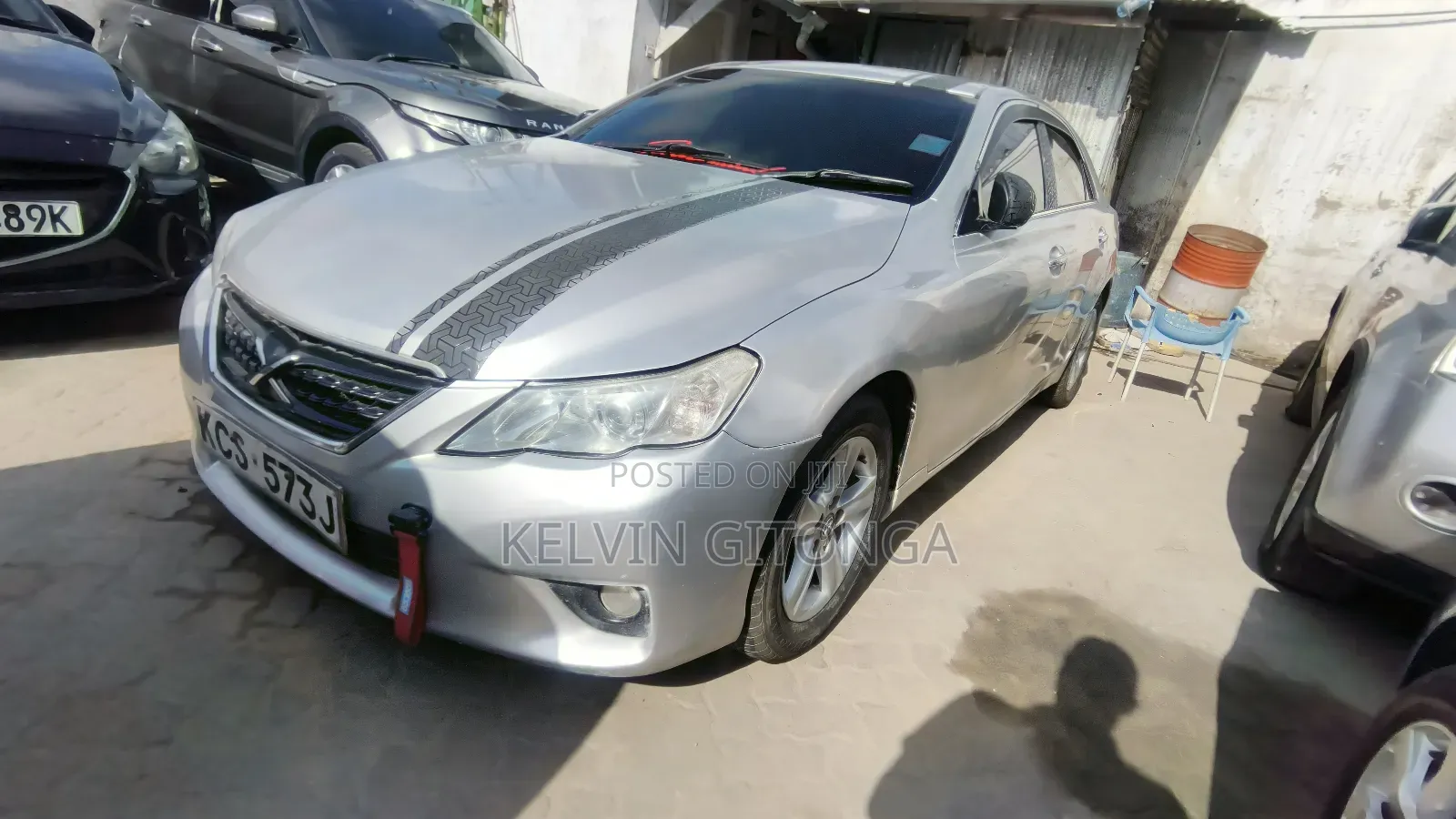 Toyota Mark X 2011 Silver