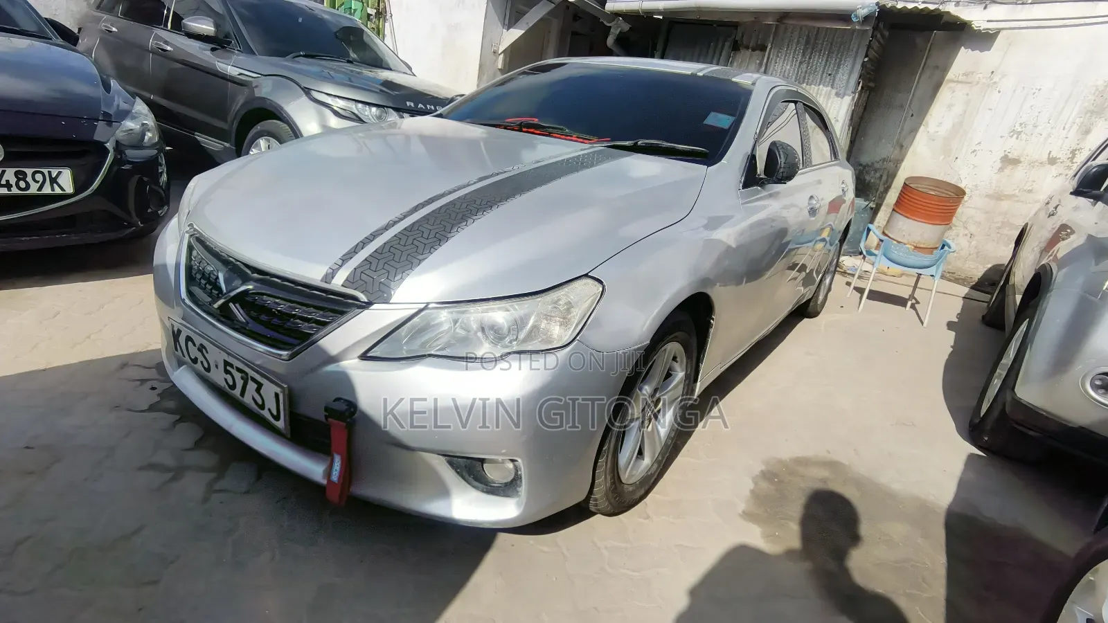Toyota Mark X 2011 Silver