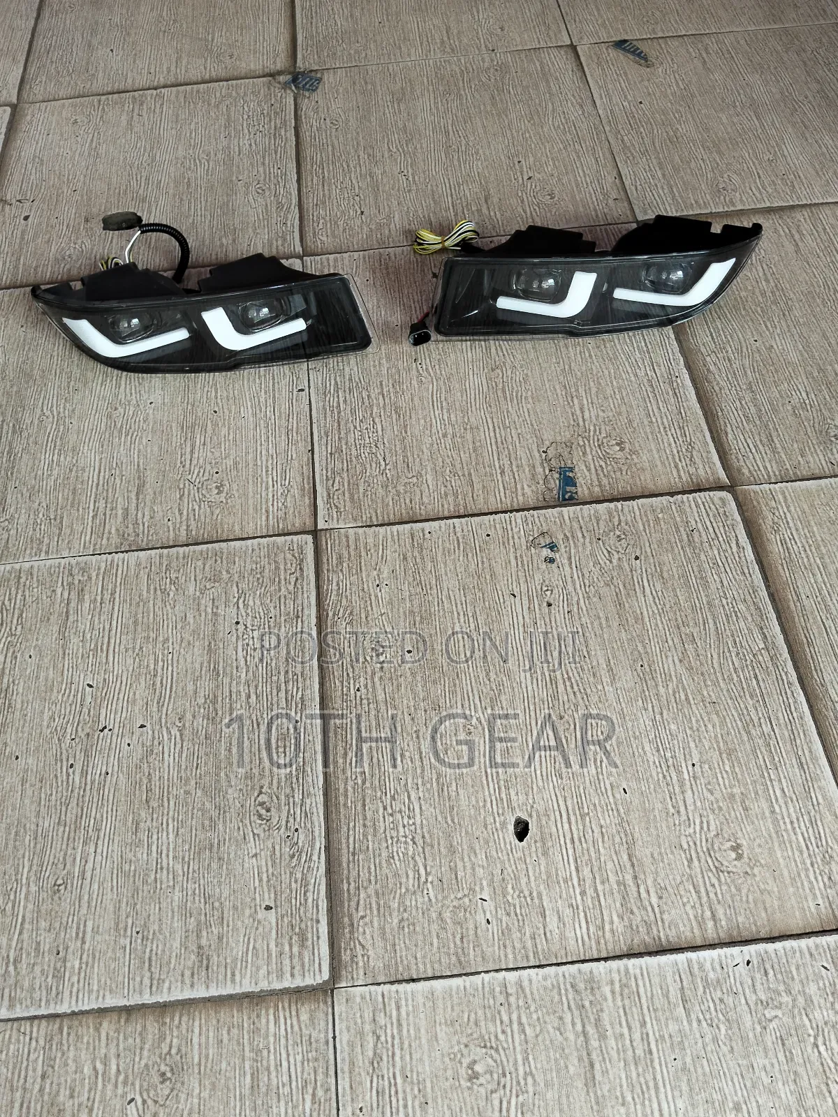Prado 120 Led DRL Light Modified Fog Light