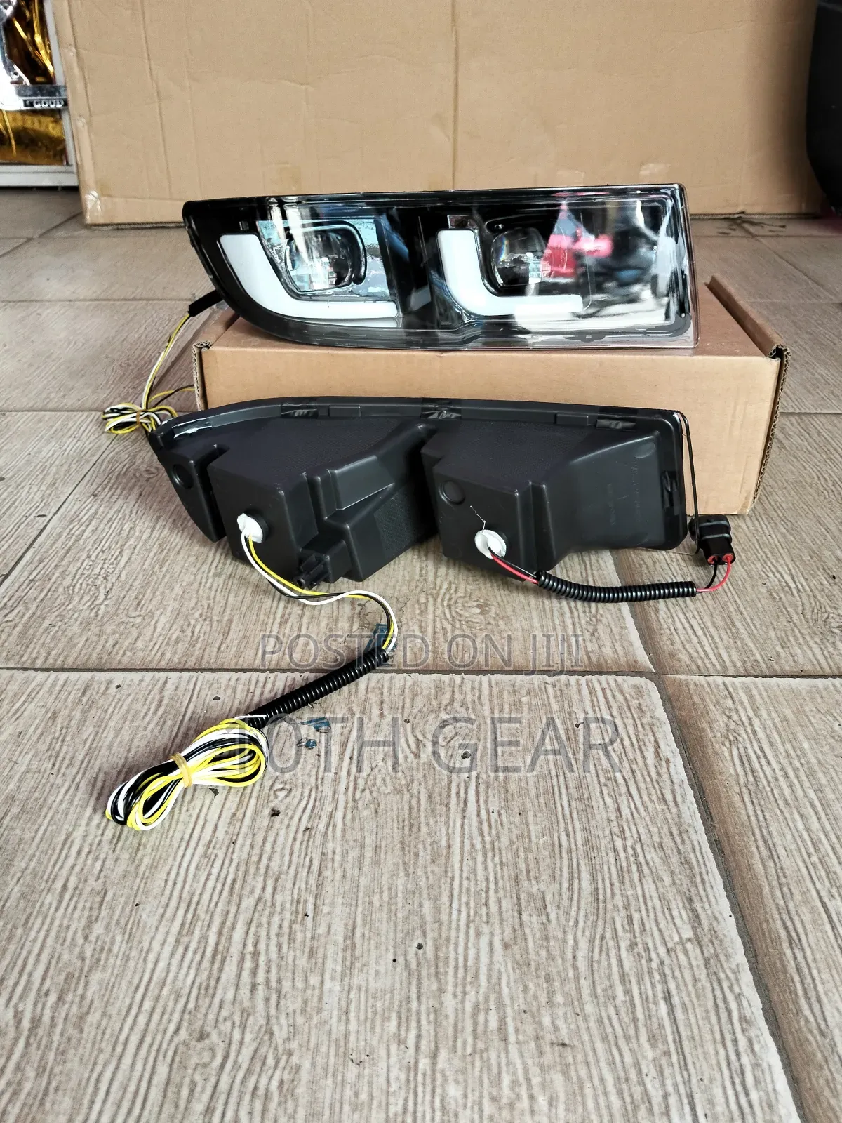 Prado 120 Led DRL Light Modified Fog Light