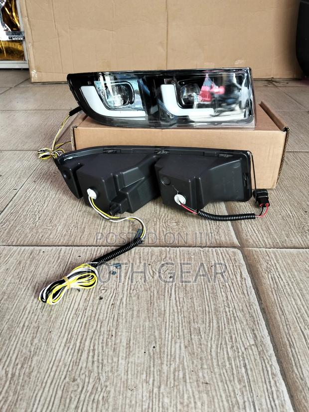 Prado 120 Led DRL Light Modified Fog Light - thumbnail 2