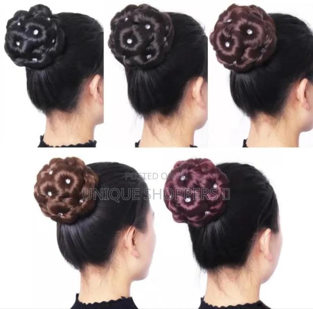 Hair Buns - With Beads*