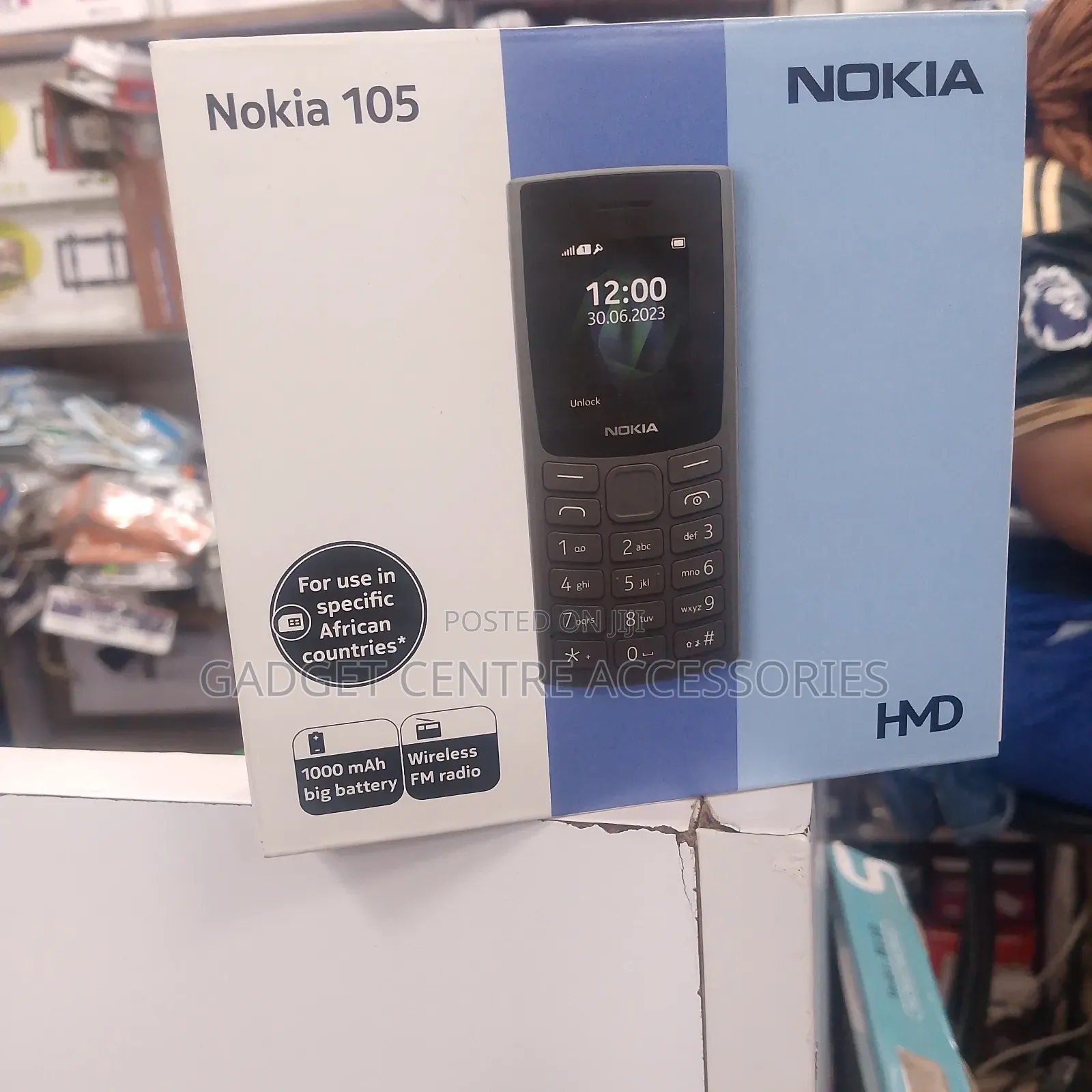 New Nokia 105 Black