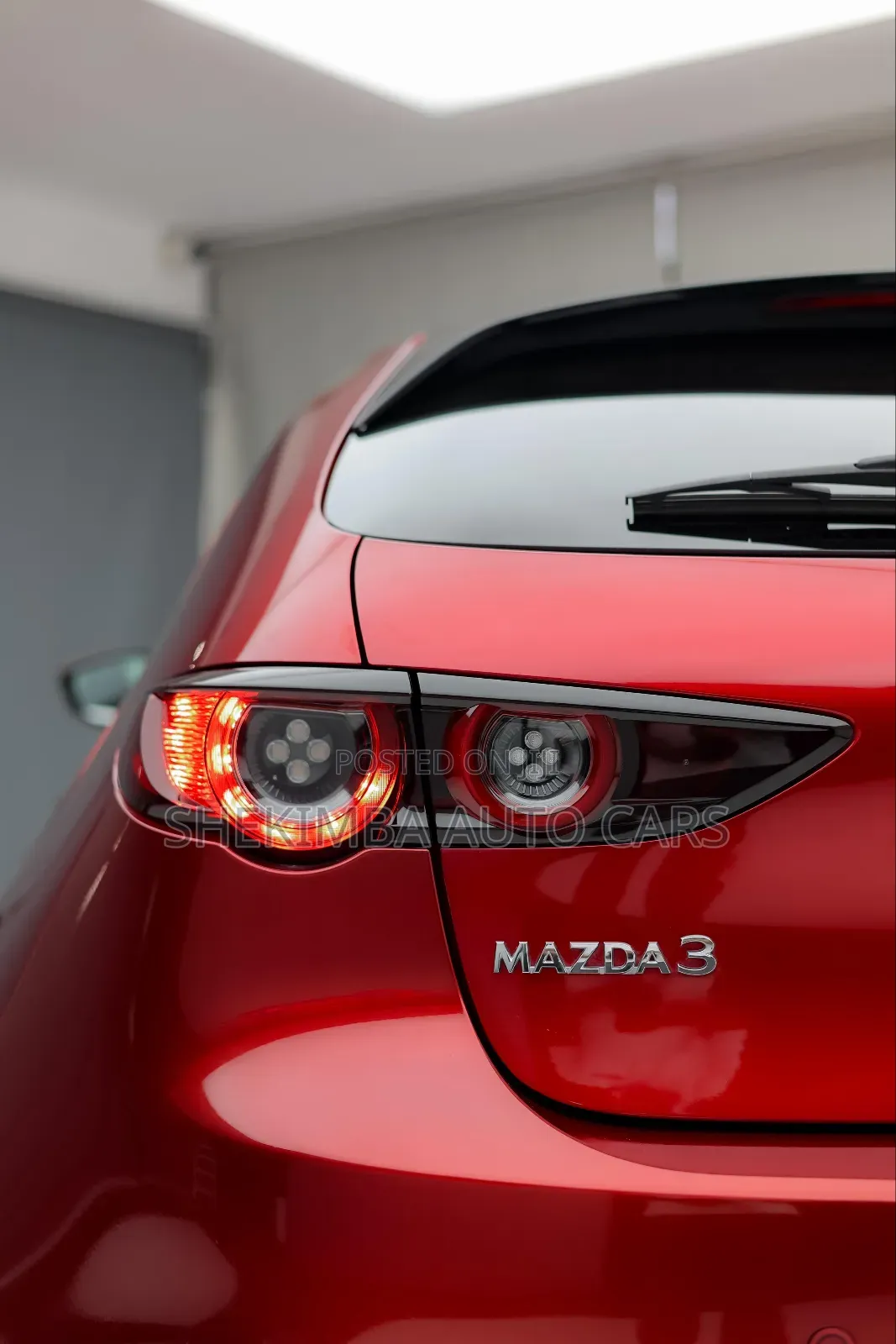Mazda 3 2019 Red