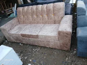 Brown Quality Three Seater Sofa Set Available for Sale
