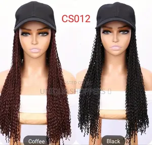 Zizi Baseball Corn Wisker Hat Wigs