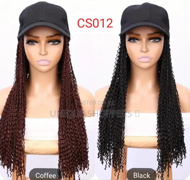 Zizi Baseball Corn Wisker Hat Wigs