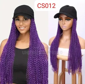 Zizi Baseball Corn Wisker Hat Wigs