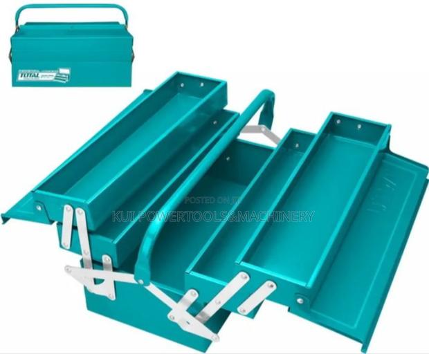 Total Steel Tool Box/ Metal Household Toolbox - main view