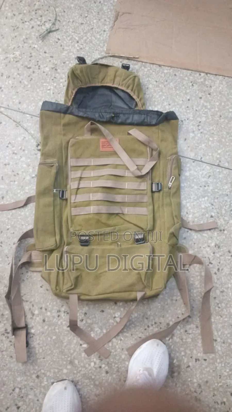80litres Canvas Backpack
