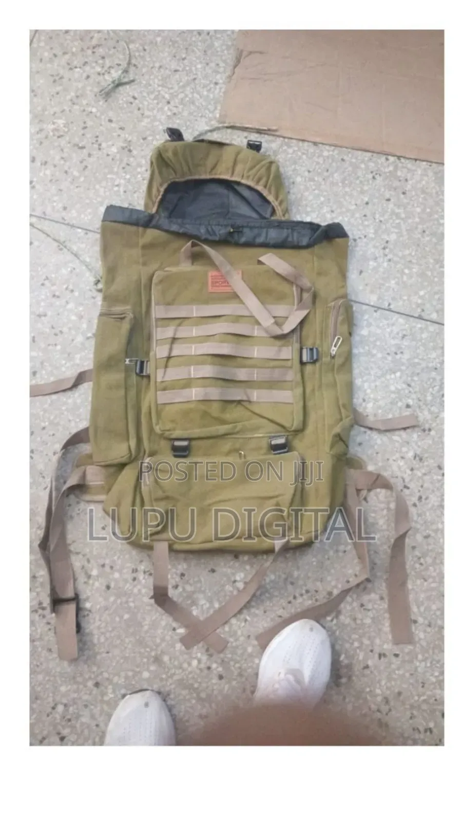 80litres Canvas Backpack