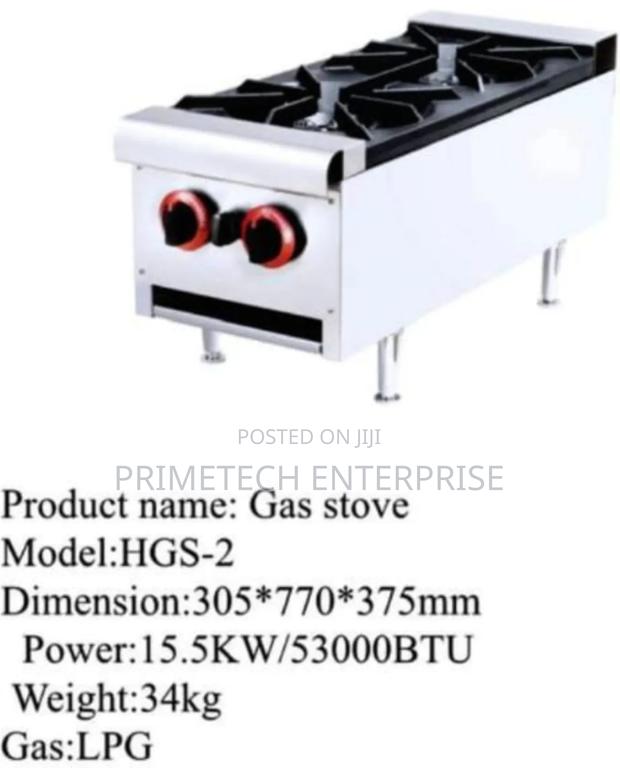 Double Gas Stove/Burner 34kgs