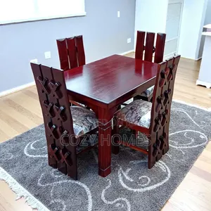 Dining Set a Fresh All Wooden 4 Seater Dining Set