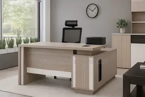 1.6m Light Wood Finish Advanced Desk