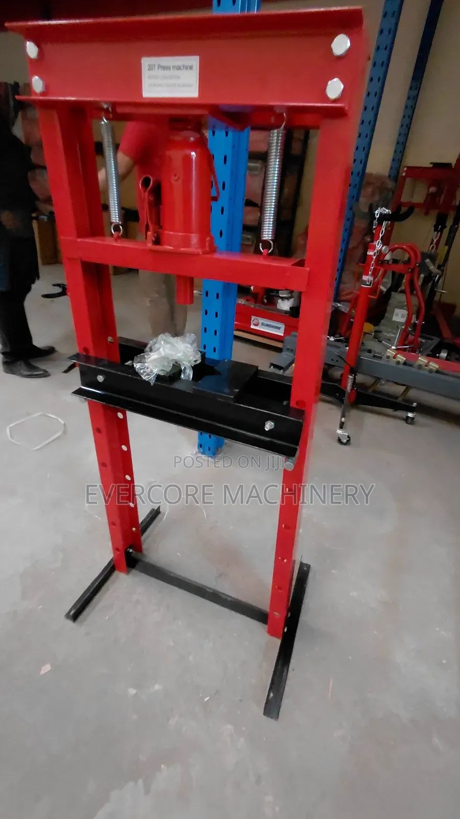 Hhydraulic Ppress 20,000kg 20tonne Bush Press.