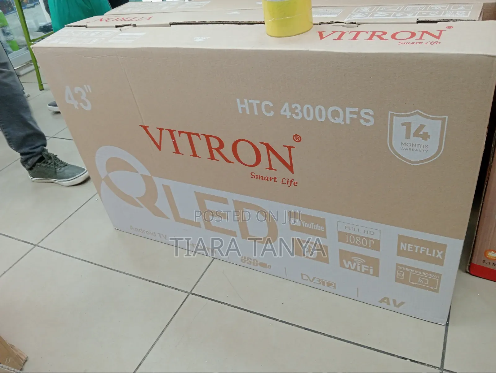 Vitron 43" Qled Smart Full Hd Tv
