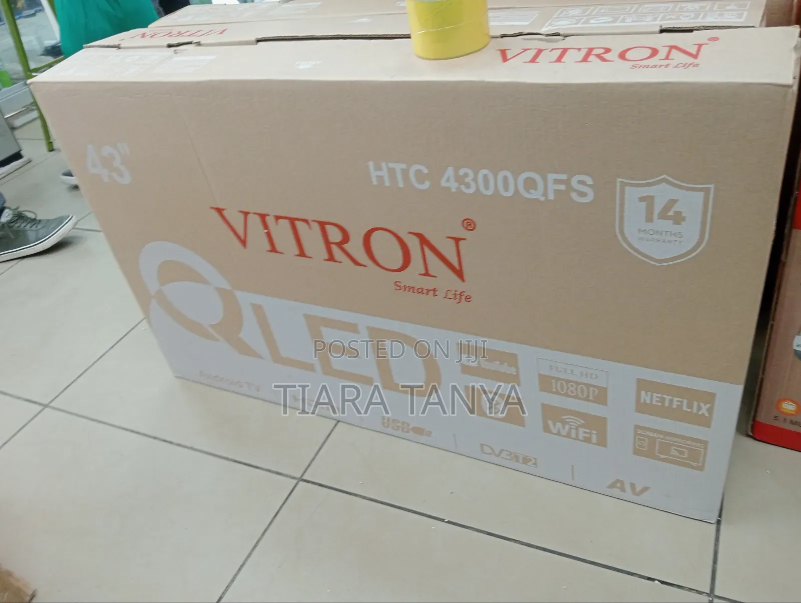 Vitron 43" Qled Smart Full Hd Tv