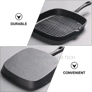 Thickened Cast Iron Steak Pan