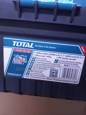 Total 20" Plastic Toolbox/ Plastic Tool Box