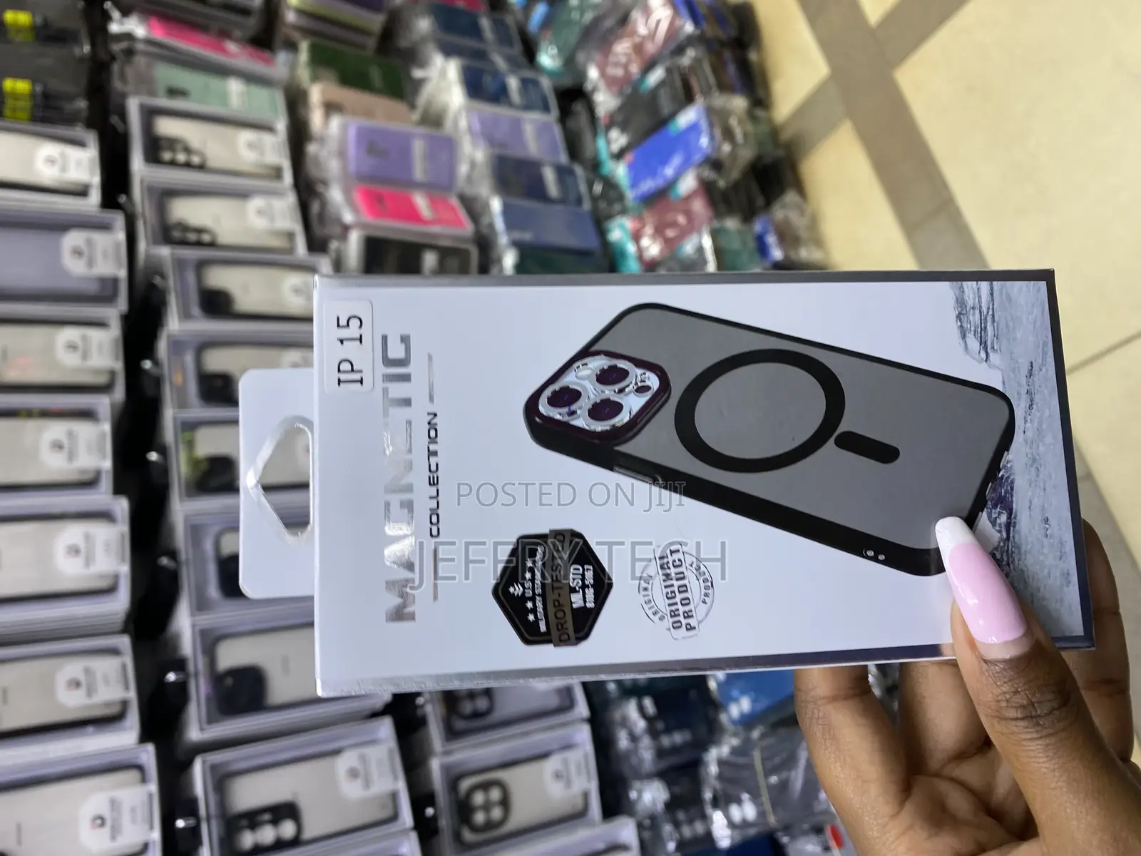 Supfine for iPhone 15 Transluscent Case Compatible With Magsafe
