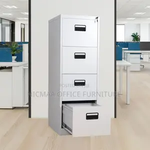 4-Drawer Secure Storage for Organized Workspaces Filling Cabinet