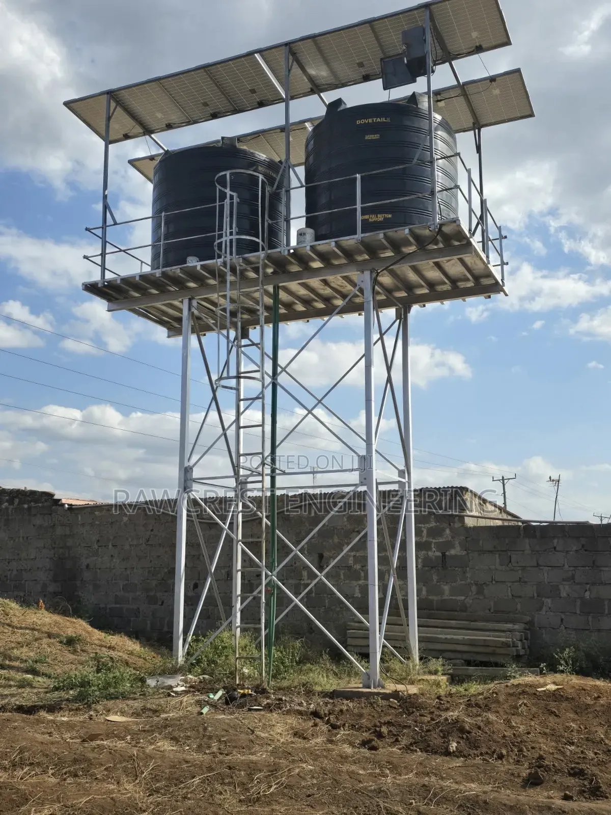 Borehole Drilling And Solar Pump Installation