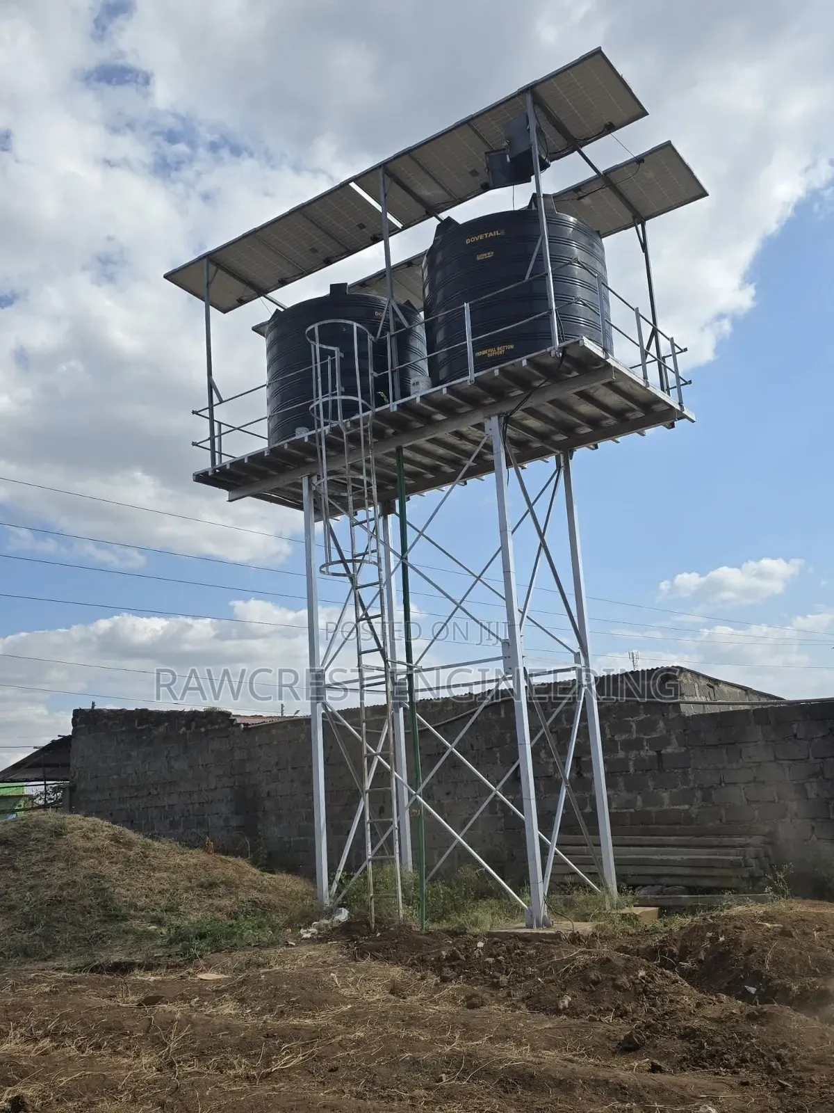 Borehole Drilling And Solar Pump Installation