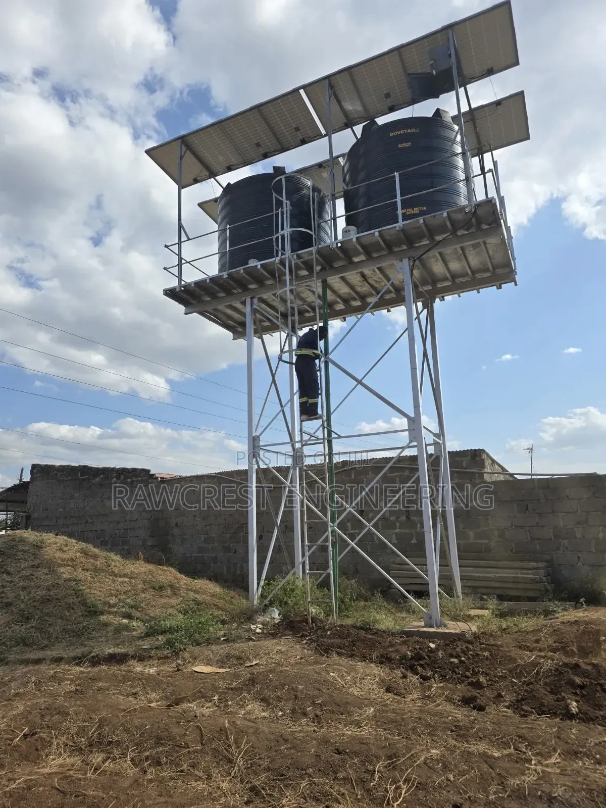 Borehole Drilling And Solar Pump Installation
