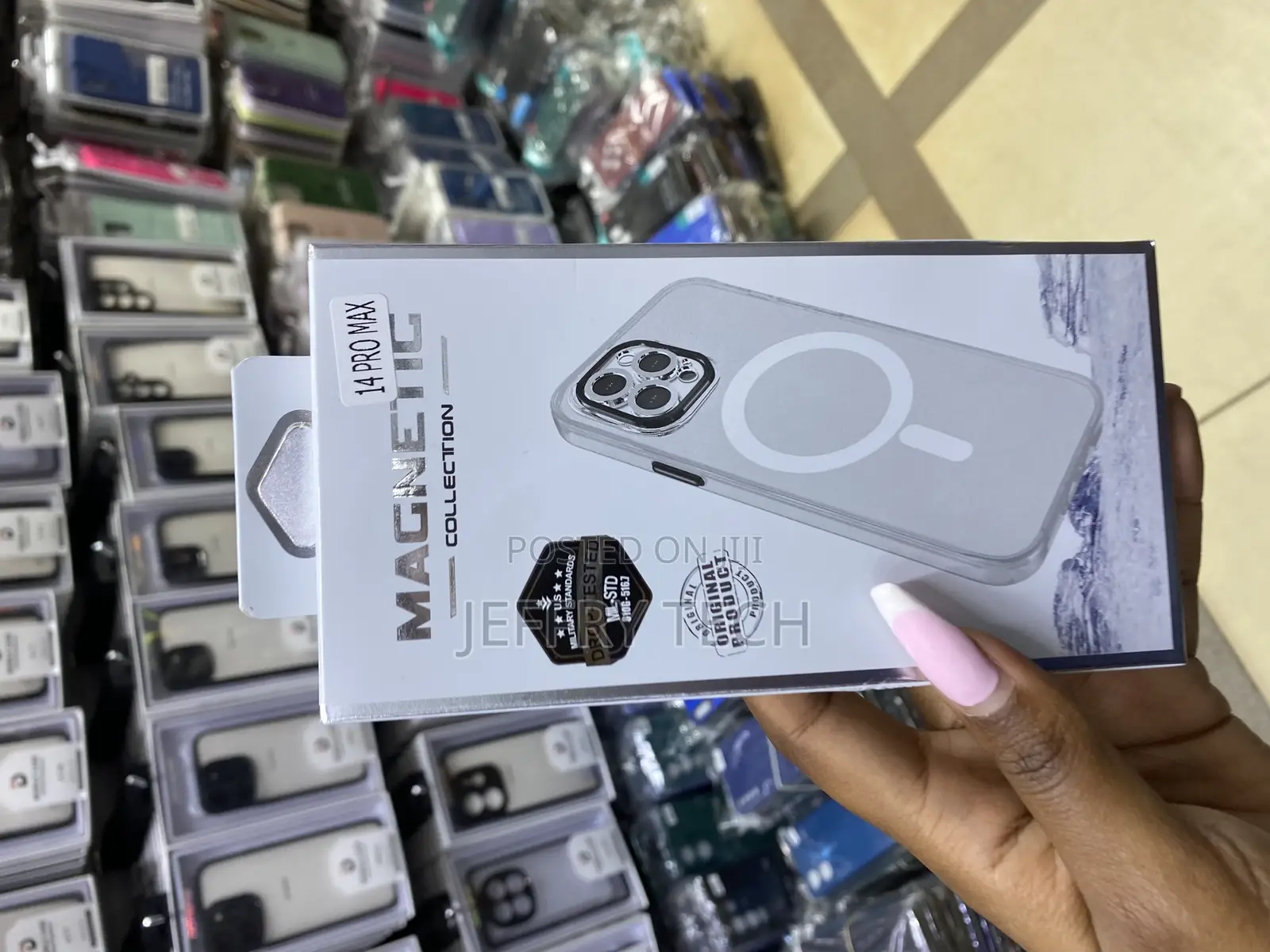 Hython Magnetic Clear for iPhone 14 Pro Max Case