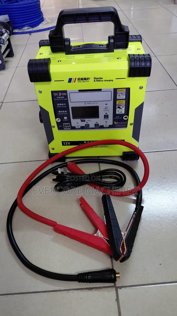 Vehicle Battery Jump Starter Machine Commercial.