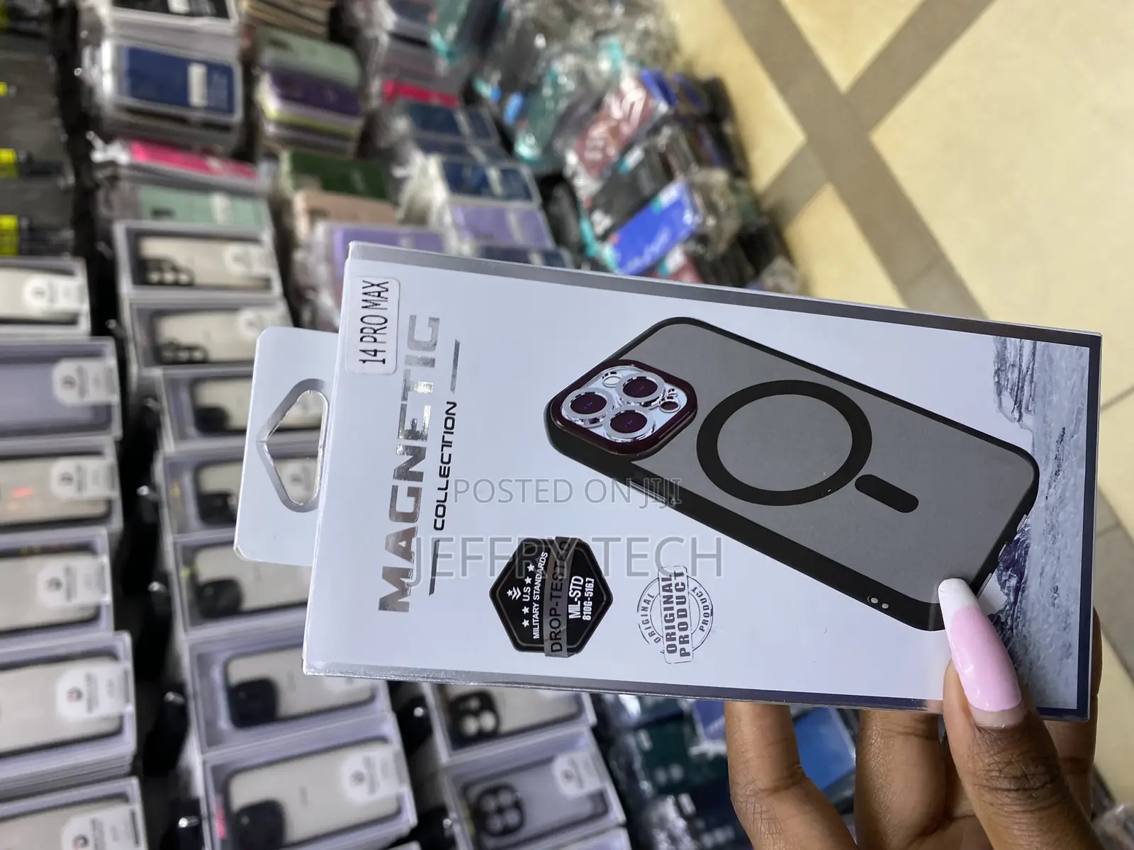 Bentoben Magnetic Compatible Transluscent Case for iPhone 14 Pro Max