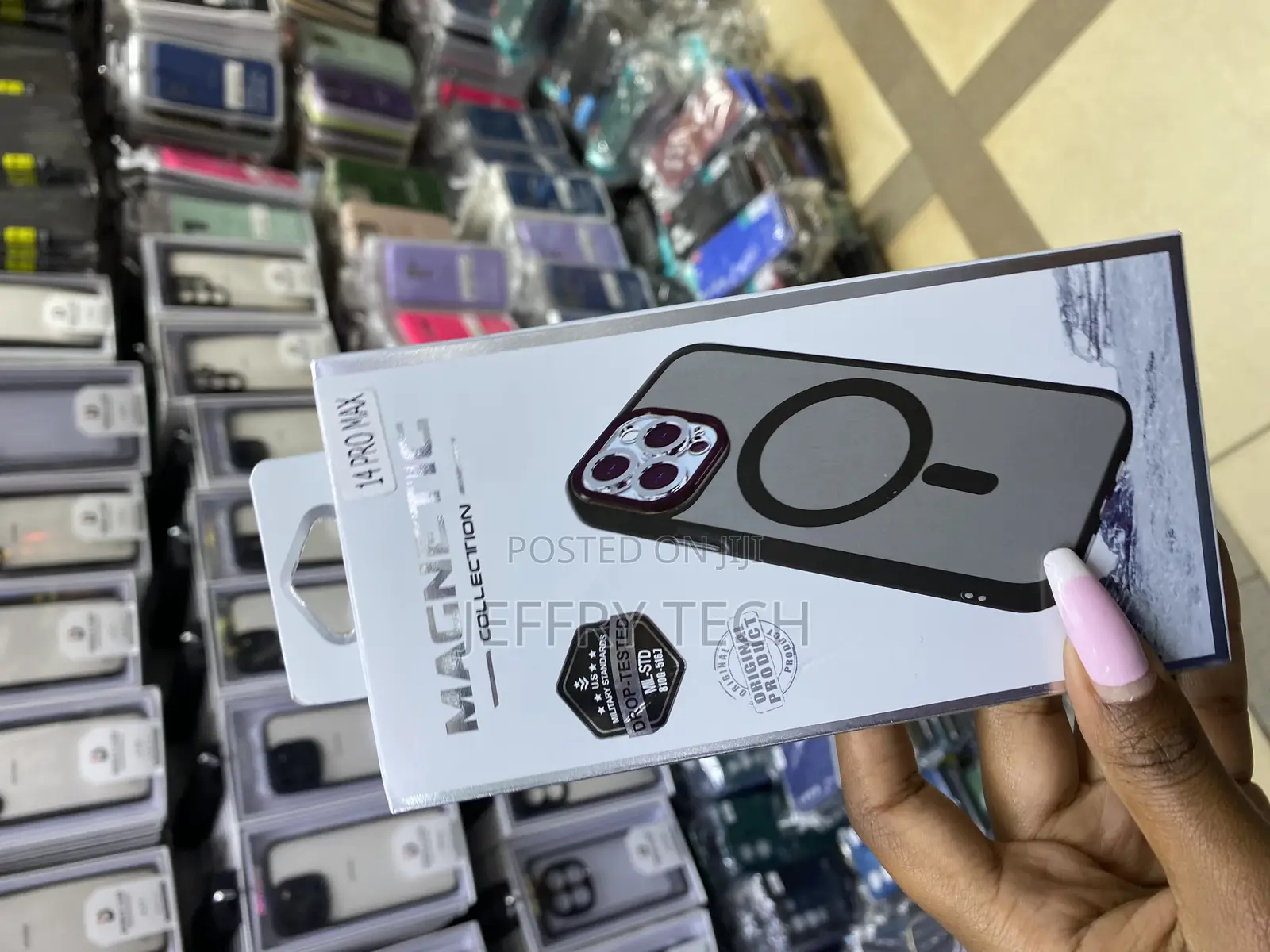 Bentoben Magnetic Compatible Transluscent Case for iPhone 14 Pro Max