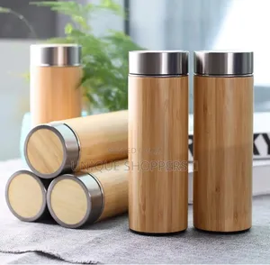 Double Wall Stainless Steel Bamboo Vacuum Flask Now Available: