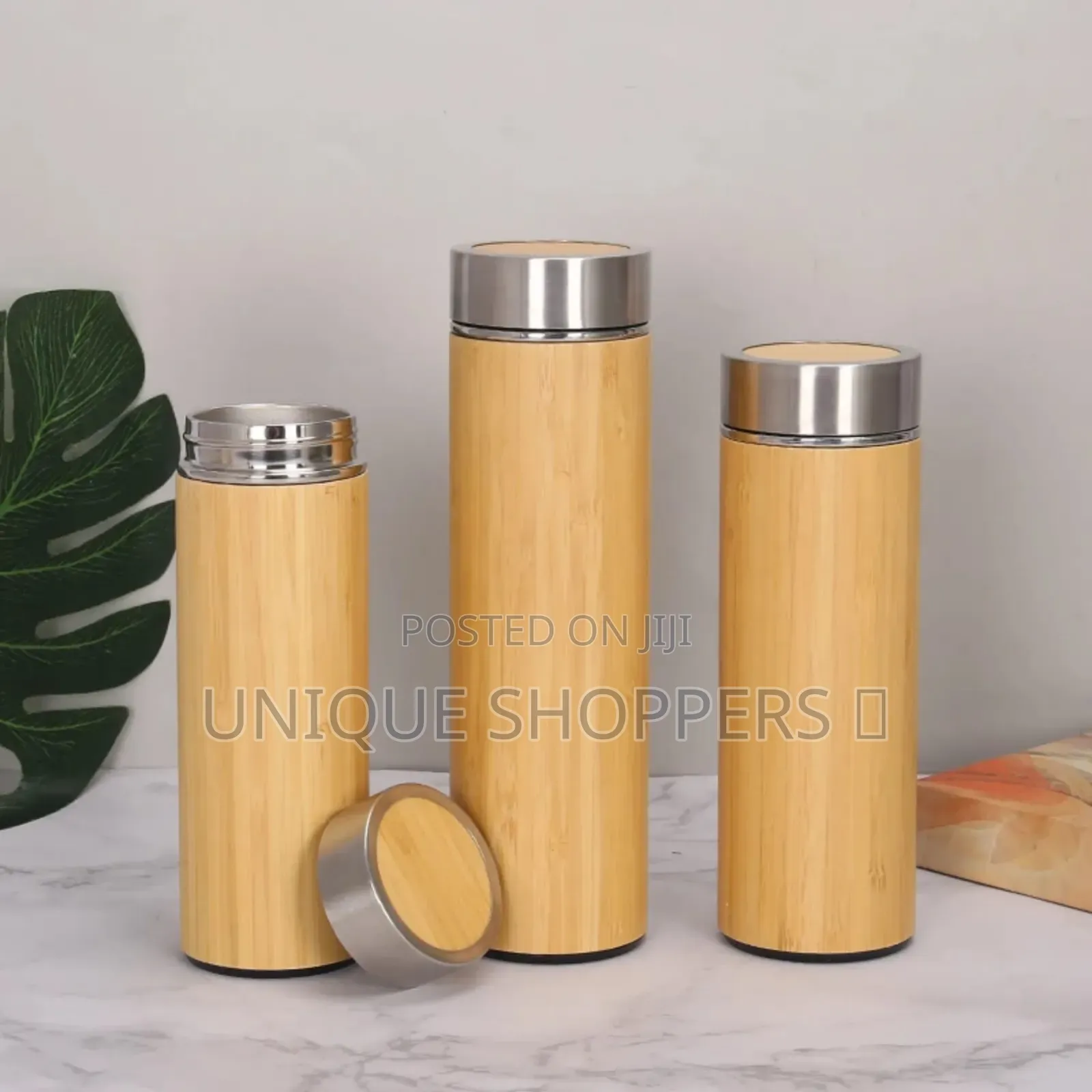 Double Wall Stainless Steel Bamboo Vacuum Flask Now Available: