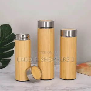 Double Wall Stainless Steel Bamboo Vacuum Flask Now Available: